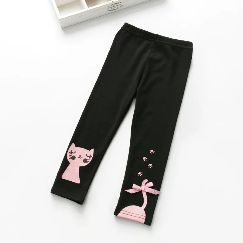 

Girls Leggings Printing Cat Cute Legging Infantil Para Menina Toddler Classic Leggings 3-8 Year Kids Girls Autumn Clothes