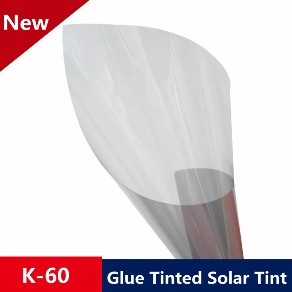 

SUNICE VLT60% Glue Tinted Window Tint Film 99% Anti-UV Car Home Solar Tint Film Window Glass Sticker Car Windshield 1.52x2m