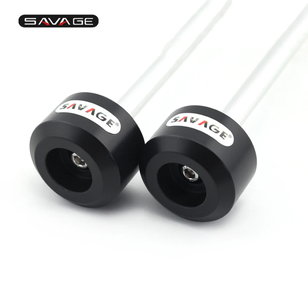 Front Rear Axle Fork Wheel Protector Sliders Falling Protection (7)
