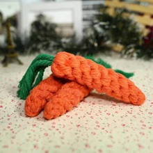 Ручной работы веревка коса кароты ролевые игры кухонные игрушки 1 шт. имитация кароты для детей