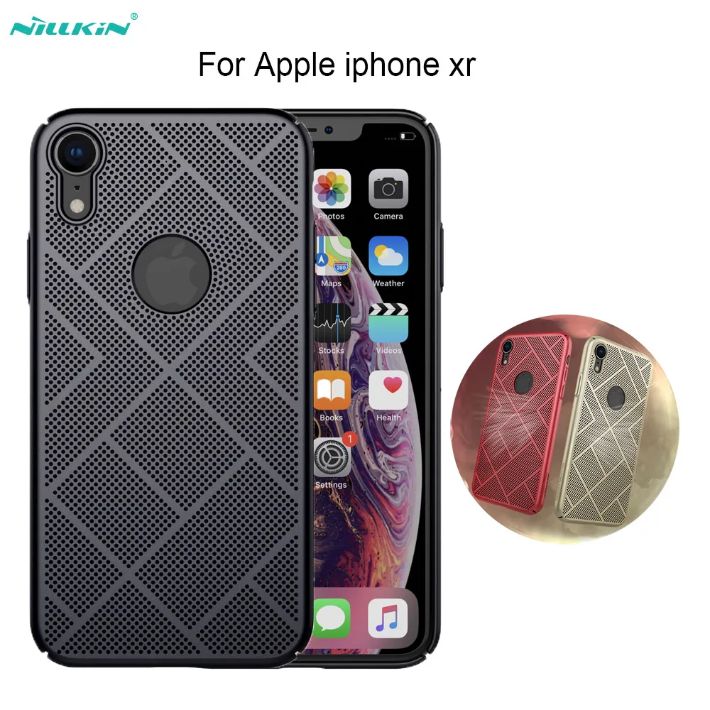 Чехол NILLKIN Air для Apple iphone xr жесткий пластиковый чехол-накладка сумки телефонов |
