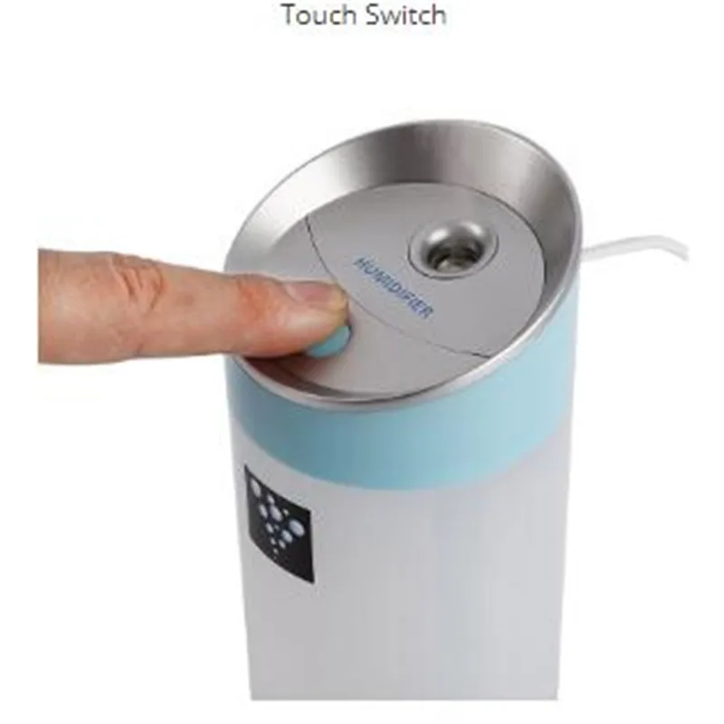 300ML USB 가습기 미니 아로마 디퓨저 가습기 자동차 에센셜 오일 디퓨저 Huile Essentil Room Humidificador 7 Led Color