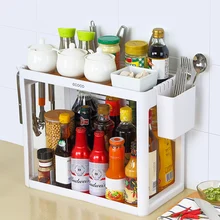 Kitchen Storage Rack Kitchen Storage Tool Hanging Hooks Chopsticks Cutting Board Holder Spice Rack Kitchen Organizing Tool
