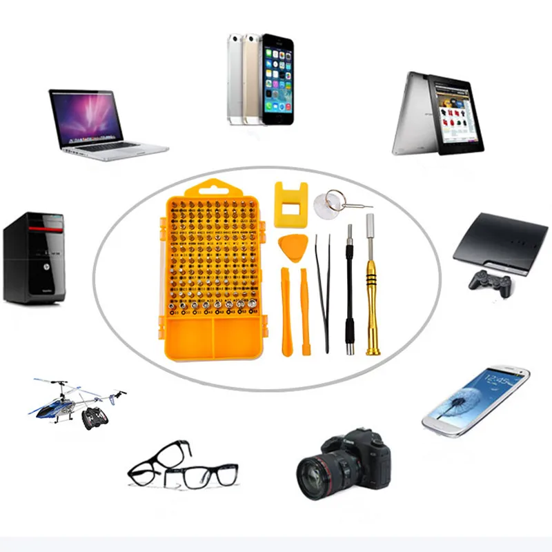 108 in 1 Multi-purpose Screwdriver Set Mini Screwdriver Bits Mobile Phone And laptop Repair Tool Kit Set Ferramentas 108 in 1 Multi-purpose Screwdriver Set Mini Screwdriver Bits Mobile Phone And laptop Repair Tool Kit Set Ferramentas