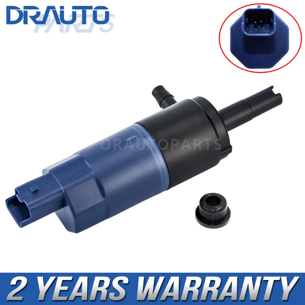 

Headlight Headlamp Washer Pump For CITROEN Mk1 C4 C5 C6 C8 ALL models w/ Grommet