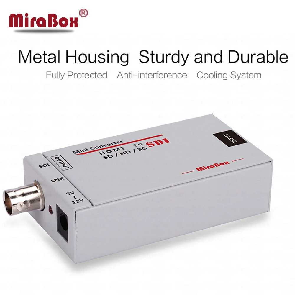  Mini 3G Hdmi To SDI Video Converter Original Factory Support 1080p For Camera HDTV High Quality Hdm