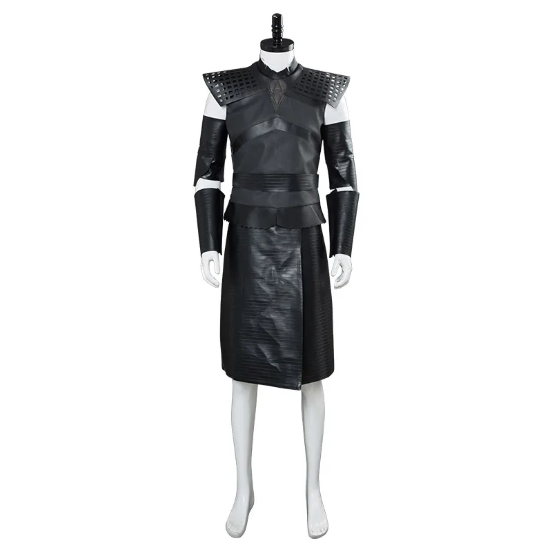 Game of Thrones Season 8 Night King Cosplay Costume - White Walker Commander Outfit for Men, Halloween Carnival Performance Costume image 6