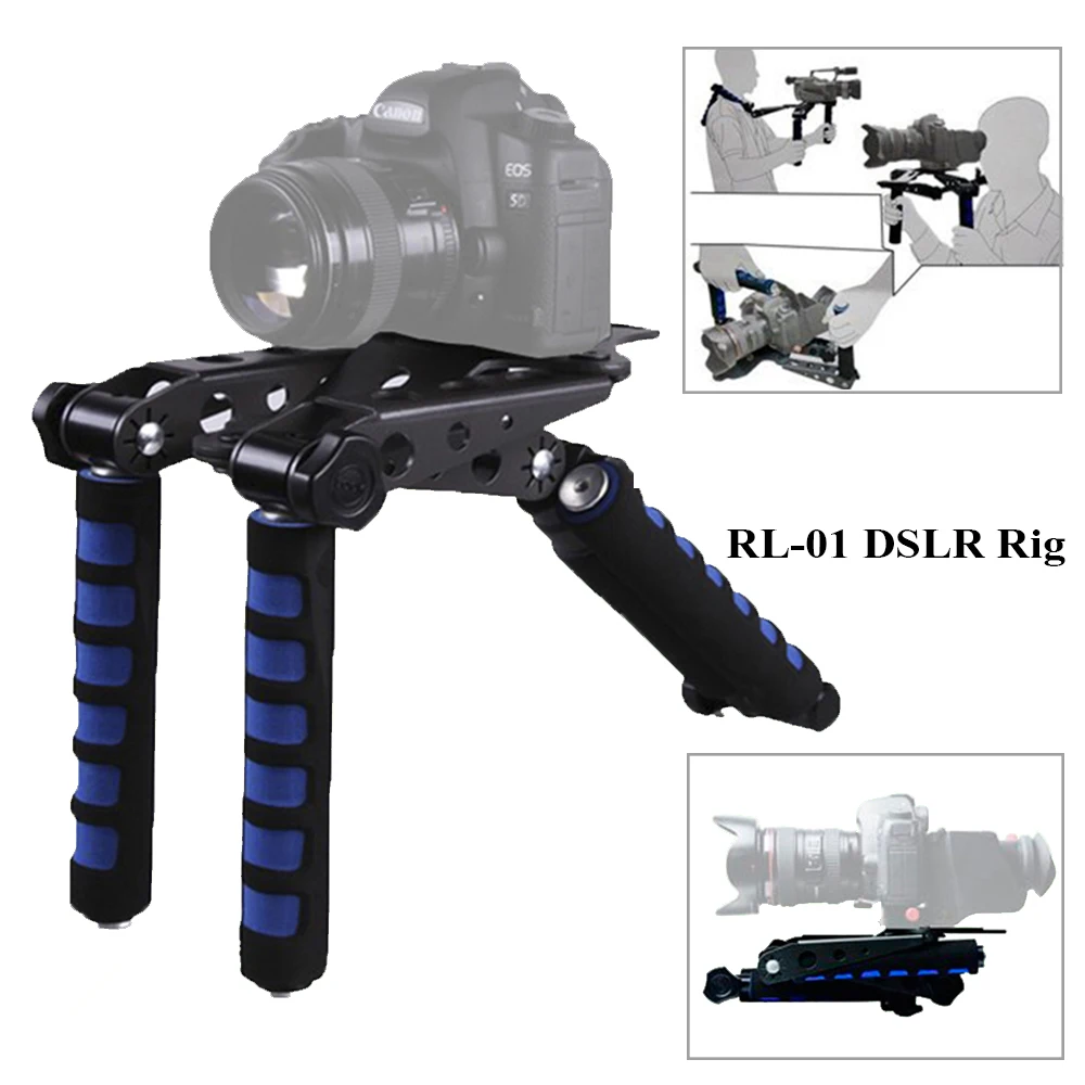 

Premium DSLR Rig Movie Flim Kit Shoulder Mount Support Pad Holder Photo Studio Accessories for Canon Nikon Video Camcorder DV