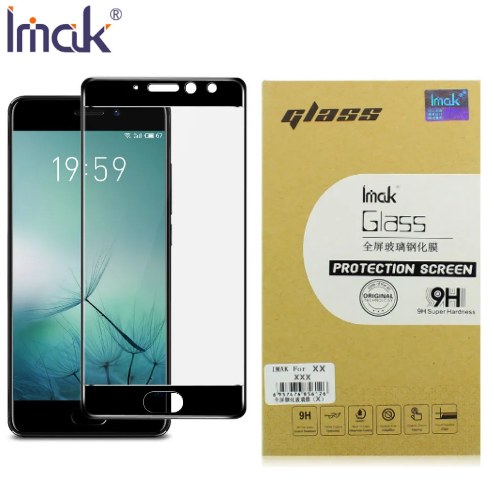 

Imak Amazing Anti-Explosion 9H 2.5D Screen Protector For Meizu Pro 7 Full Cover Tempered Glass Film for Meizu Pro 7 plus Pro7