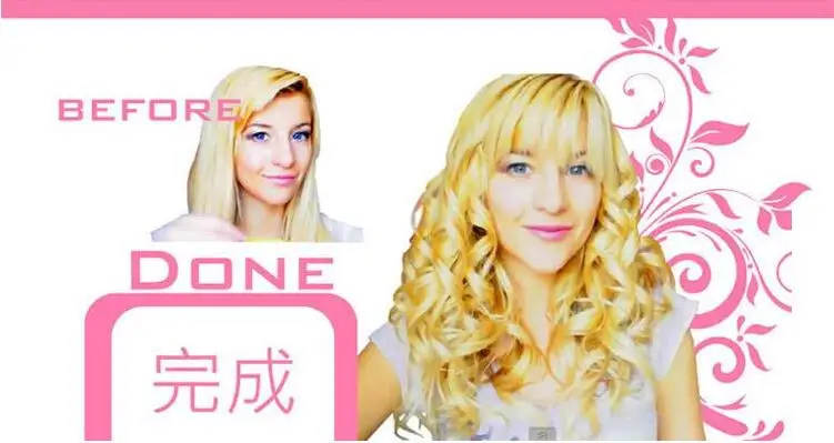 

1.5CM*55CM DIY magic hair curler roller as curly hair divider modelling curl tool for hairdresser styling tool in hair salon