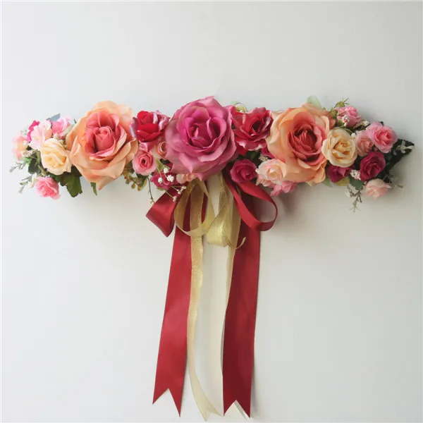 Image Fancy Hood Living Room. Wedding Room. Hotel Decoration Bedroom Room Lintel Flower Mirror Front Flower Wedding Wedding Decoration