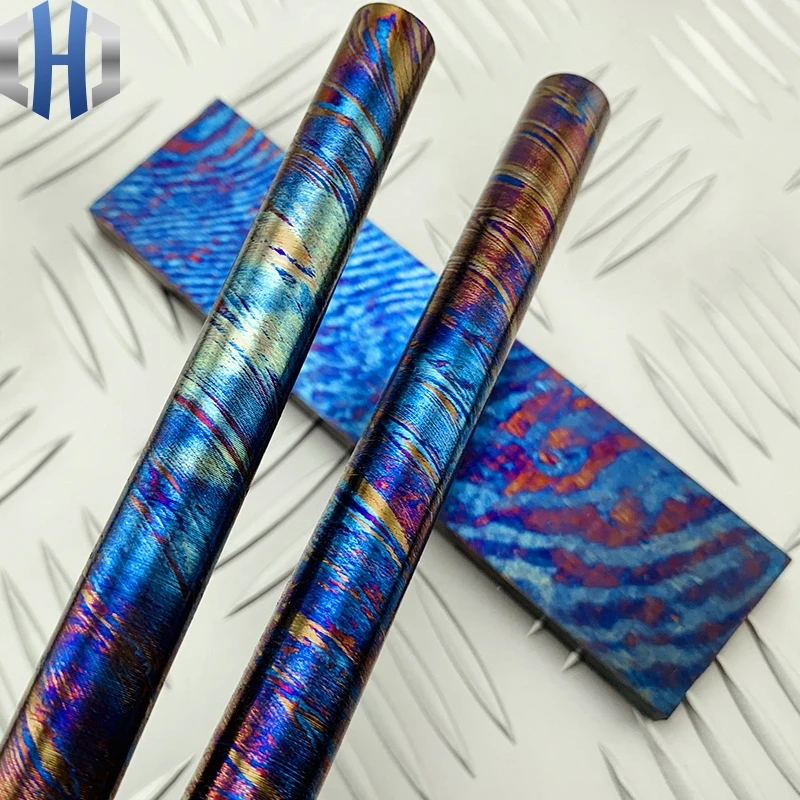 

Titanium EDC Material Sheet Round Rod Titanium Material Holder Titanium Round Bar Titanium