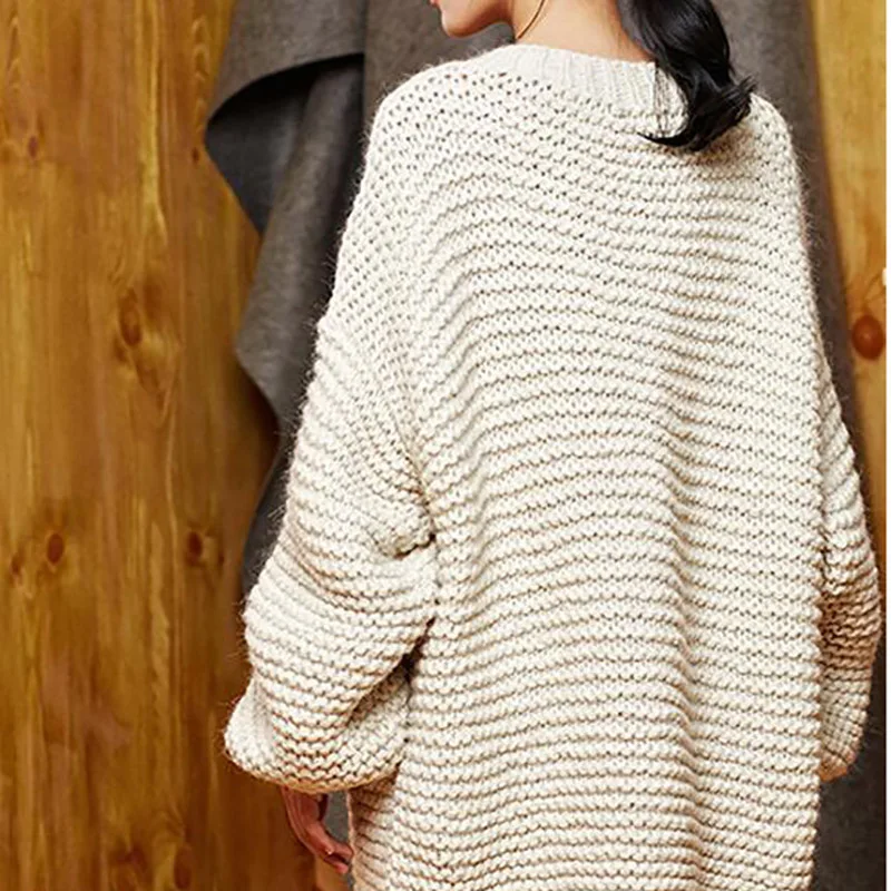 Весенний свитер для отдыха, женская одежда, тяжелый пуловер, свитер, толстый, уютный, теплый, объемный, шерстяной, 5XL код, свитер