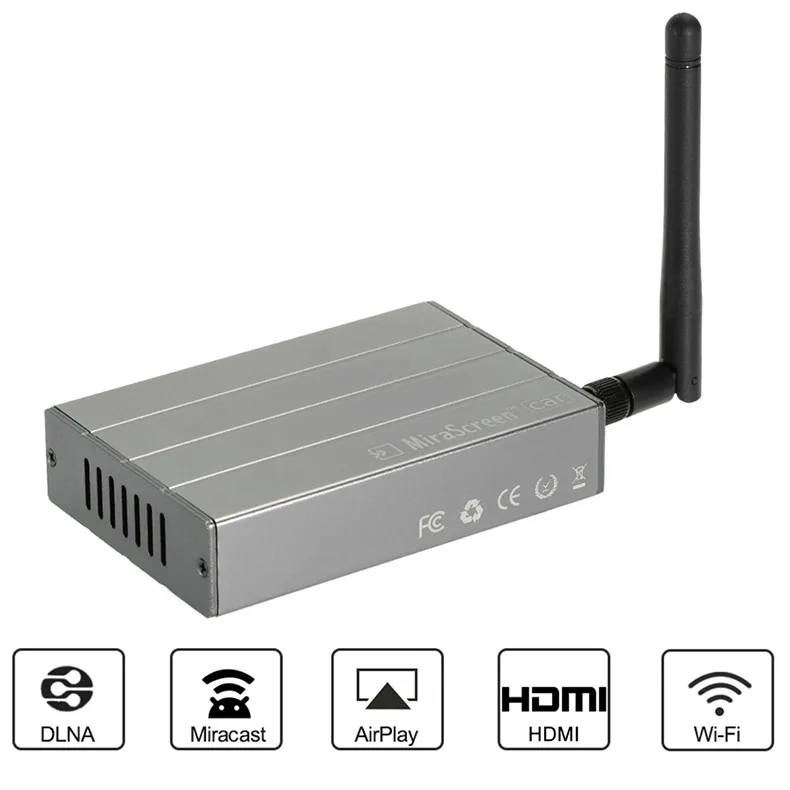 MiraScreen автомобильный HDMI tv Stick Wifi anycast Miracast DLNA Airplay CVBS Автомобильный мультимедийный дисплей ключ зеркальная коробка для ISO Andriod C1