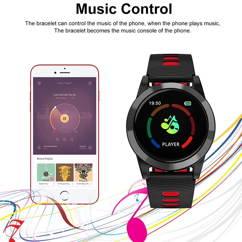 R15 Sport Smart Watch Blood Pressure Heart Rate Monitor IP67 Waterproof Bluetooth Wrist Smartwatch for Xiao mi Android IOS Phone R15 Sport Smart Watch Blood Pressure Heart Rate Monitor IP67 Waterproof Bluetooth Wrist Smartwatch for Xiao mi Android IOS Phone