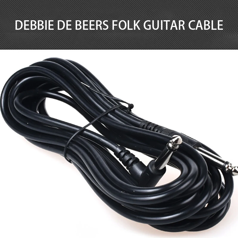 Guitar Cable Stereo Cord Adapter Stringed Instruments Amplifier Noise Reduction Bass Guitar