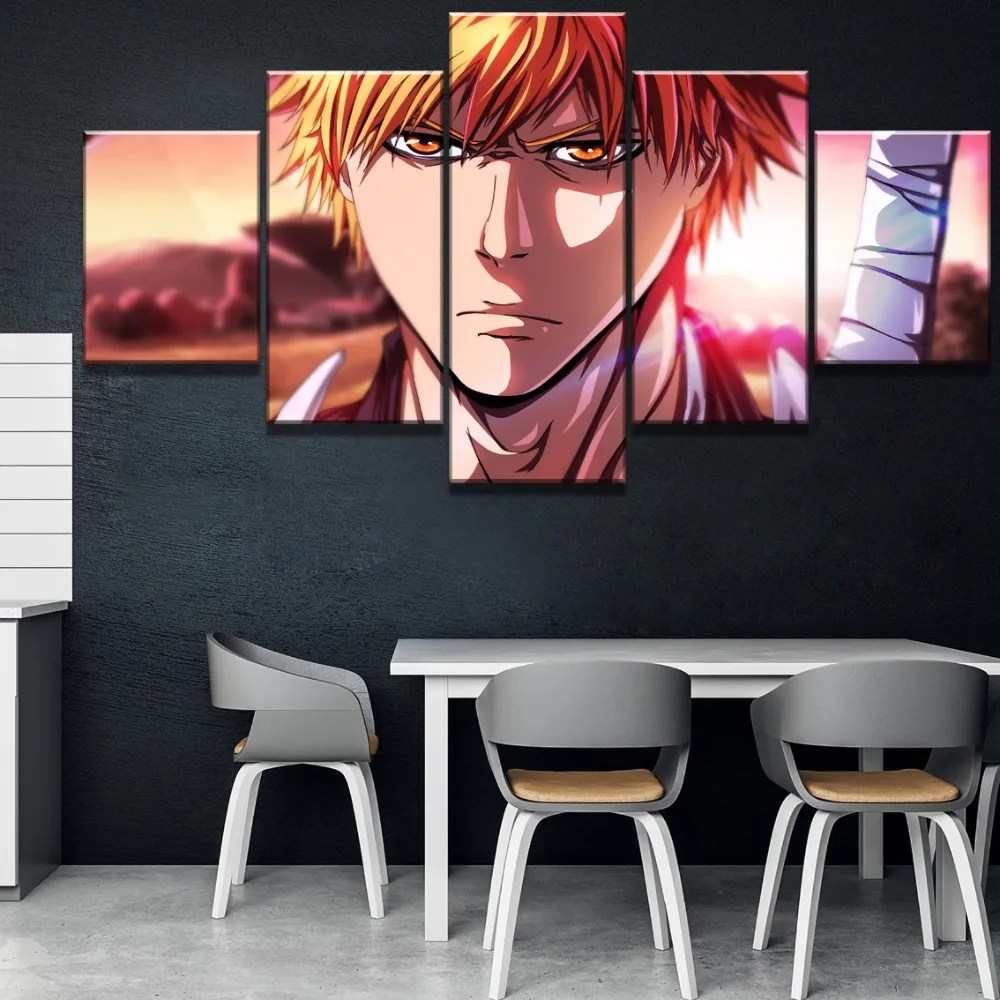 5-Piece-HD-Print-Picture-Bleach-Anime-Poster-Modern-Decorative-Paintings-on-Canvas-Wall-Art-for (2)
