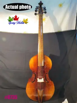

Baroque style SONG Brand Maestro 7 string 29" 1/2 viola da gamba#8735