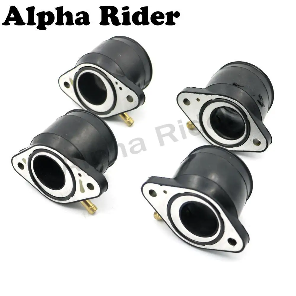 

4x Carburetor Pad Rubber Outlet Carburetor Intake Manifold Interface Glue for Yamaha XJR 1200/1300 XJR1200SP XJR1300SP FJR1300