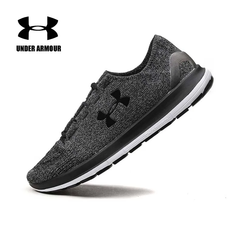 

Under Armour Slingride TRI Mens Running Shoes Zapatillas Hombre Deportiva Mens Knitted shoes Comfortable Athletic Flat Sneakers