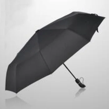 

Triple folding umbrella magic tricks Plastic Handle for black one