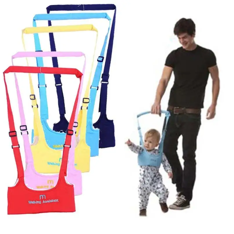 Infant Children Baby Walker Learning Walking Assistant Trainer Safety Harness Belt Harnesses Leashes Comfortable Activity Gear | Мать и