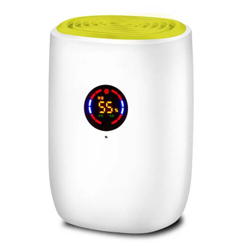 

GXZ 800ml Mini Dehumidifier For Home LCD Screen 25W Smart Air Dryer Clothes Dryers Defrost Function Moisture Absorber