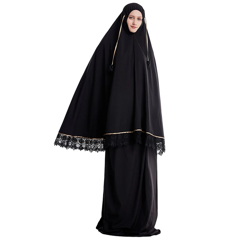 Формальный мусульманский для молитв одежды наборы платье хиджаб абайя Afghanistan Исламская одежда намаз длинная молитва хиджаб Moslim Jurken abaya s