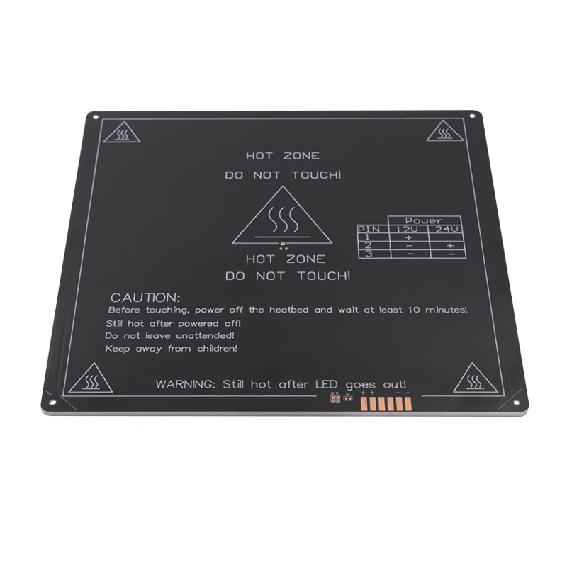 Новый новейший хит-кровать инновационный MK3 Алюминиевый 12V &amp 24V heatbed для 3d