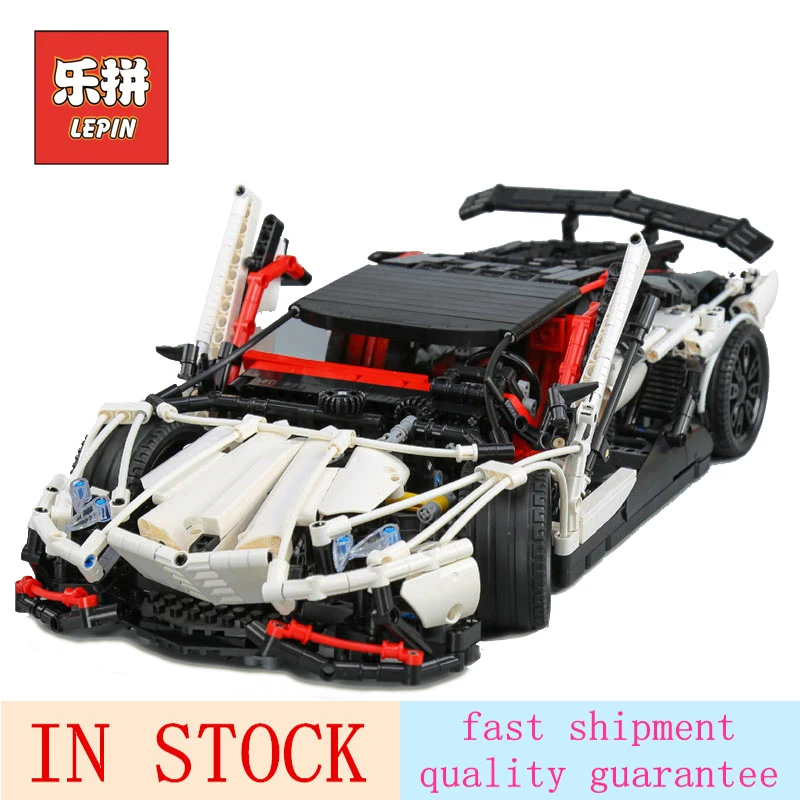 

Lepin 23006 2838pcs Genuine MOC TECHNIC series the hatchback type R set building Blocks educational bricks Toys Boy gifts