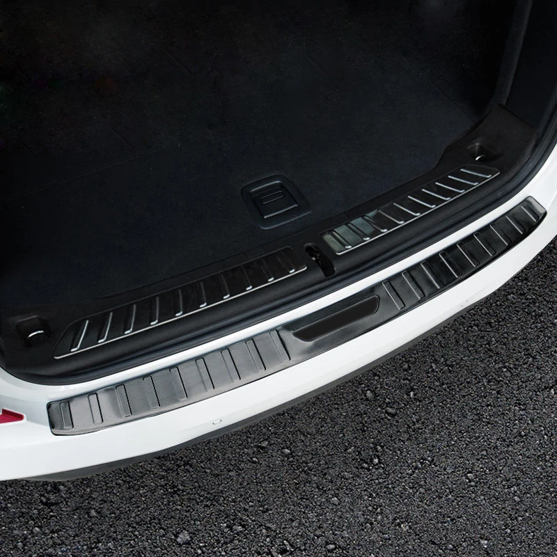 Внешний задний багажник бампер крыло крышка отделка нержавеющая сталь 1 шт. для BMW X3 G01