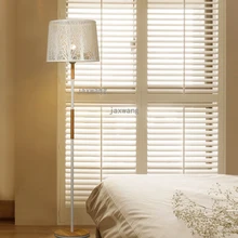 Напольная Лампа из дерева в скандинавском стиле, художественная столовая, японская настольная лампа, креативная спальня, гостиная, свежая Вертикальная стоящая лампа