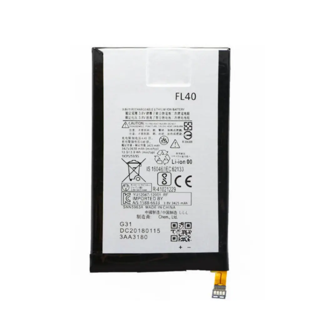 

High quality Replacement Parts Battery FL40 3630mAh for Motorola Moto X 3A Dual Droid Maxx 2 XT1543 XT1544 XT1562 XT1563 XT1565