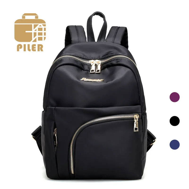 Leather Small Laptop Backpack Girls Waterproof School Bag Cute Mini Backpacks Solid Back Pack Rucksack Women Leather Backpack