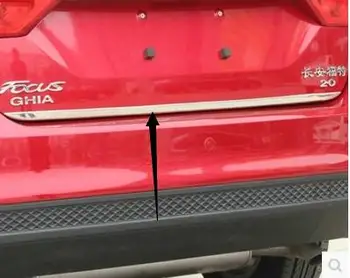 

High quality stainless steel Rear Trunk Lid Cover Trim For 2012-2016 FOCUS