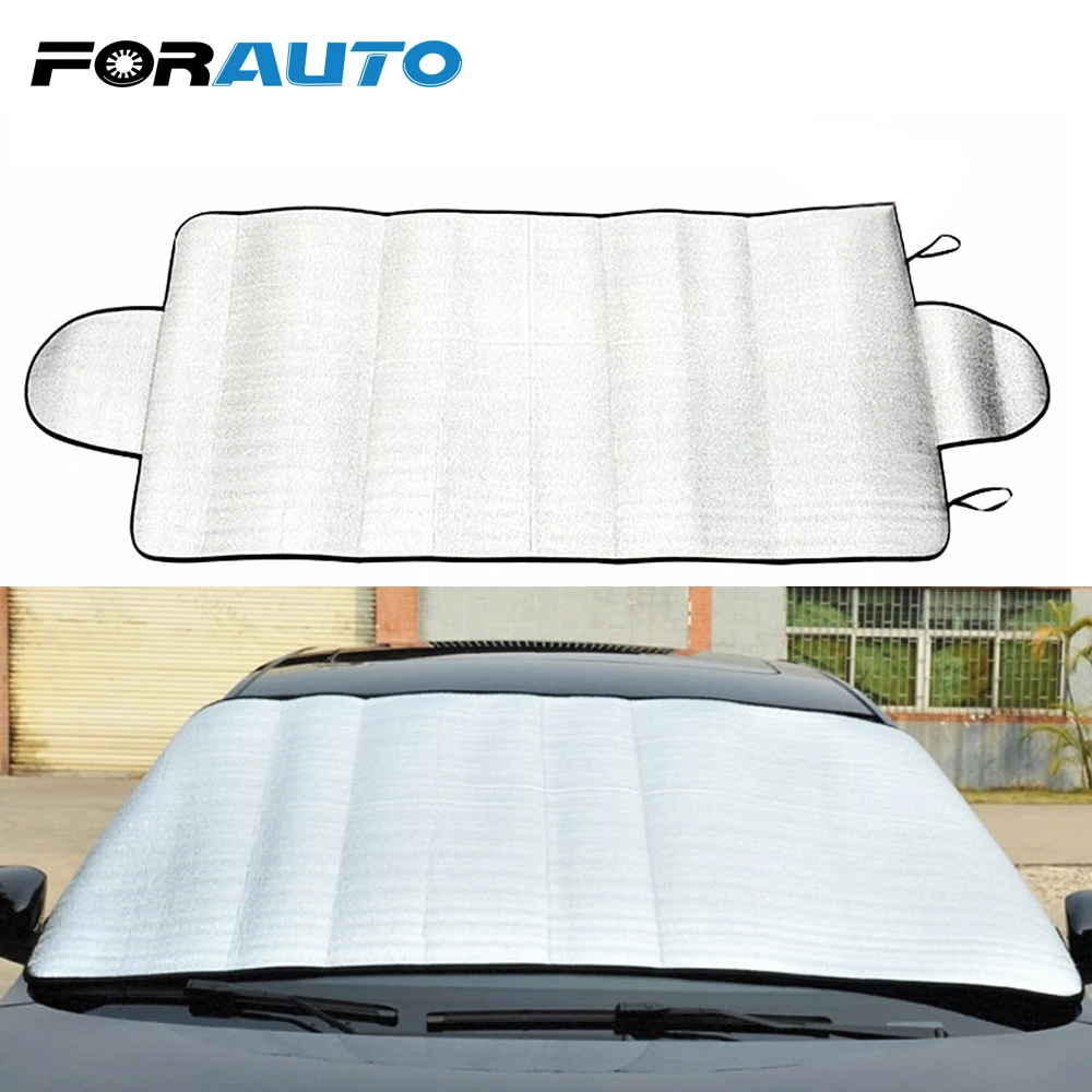 

FORAUTO Car Windshield Sun Shade Windshield Film Sun Reflective Shade Foldable UV Protect Car Styling Durable