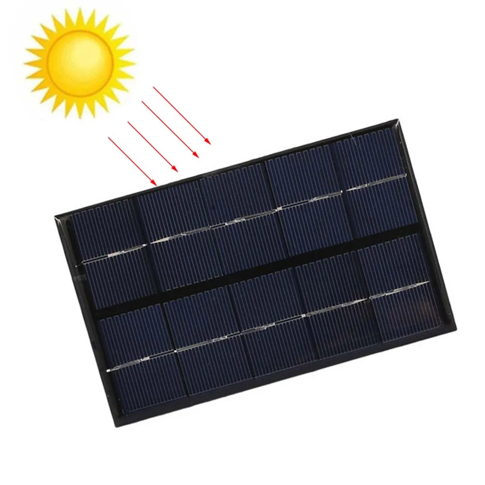 

Portable 2W 5V USB Solar Panel Charger Panel USB Port for Mobile Phone Travel MAL999