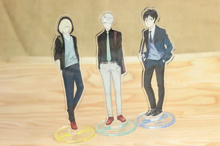 Аниме YURI ON ICE акриловая модель на подставке игрушки подарки день рождения|yuri
