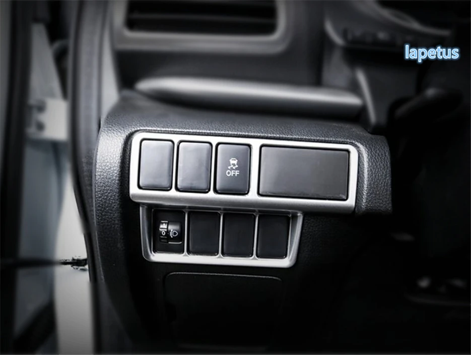 

Lapetus Head Lights Lamp Switch Button Decoration Frame Cover Trim 1 Piece ABS Fit For Mitsubishi Eclipse Cross 2018 2019 2020