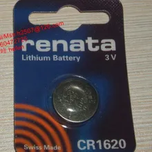RE NATA CR1620 3V батарея LI-MN кнопка батареи 10 ячеек по отдельности