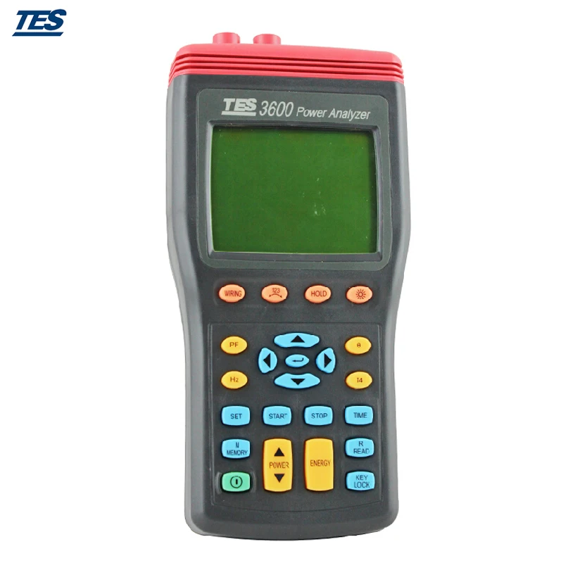 TES 3600 3 фазы Мощность анализатор tester True RMS с Программы для компьютера|analyzer