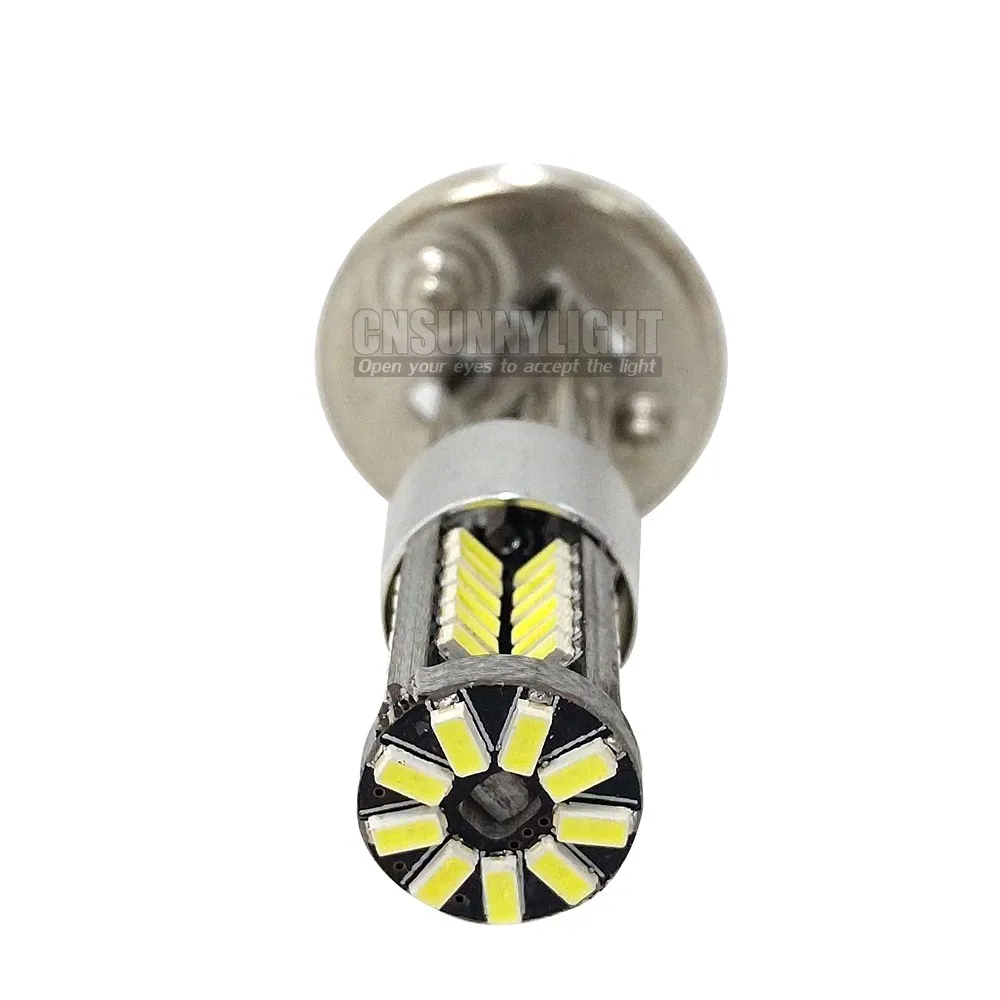 1pc New Style 6500K HID Xenon White 57-SMD-4014 H1 LED Replacement Bulbs For Car Fog Lights, Daytime Running Lights, DRL Lamps (11)