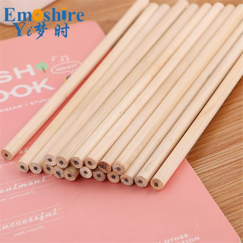 

High Quality Round Pencil Special Offer Bulk HB Student Children's Practice Pencil Sketch Drawing LOGO Custom Wood Pencil Q008