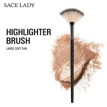 SACE LADY 1 шт. профессиональные женские кисти из мрамора, Кисть для макияжа, мягкая Кисть для макияжа, косметическая кисть