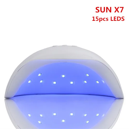 

45W Nail Dryer 15pcs UV LED Lamp Beads For All Gels Drying Gel Nail Polish Curing For Manicure With LCD Display Nail Dryer