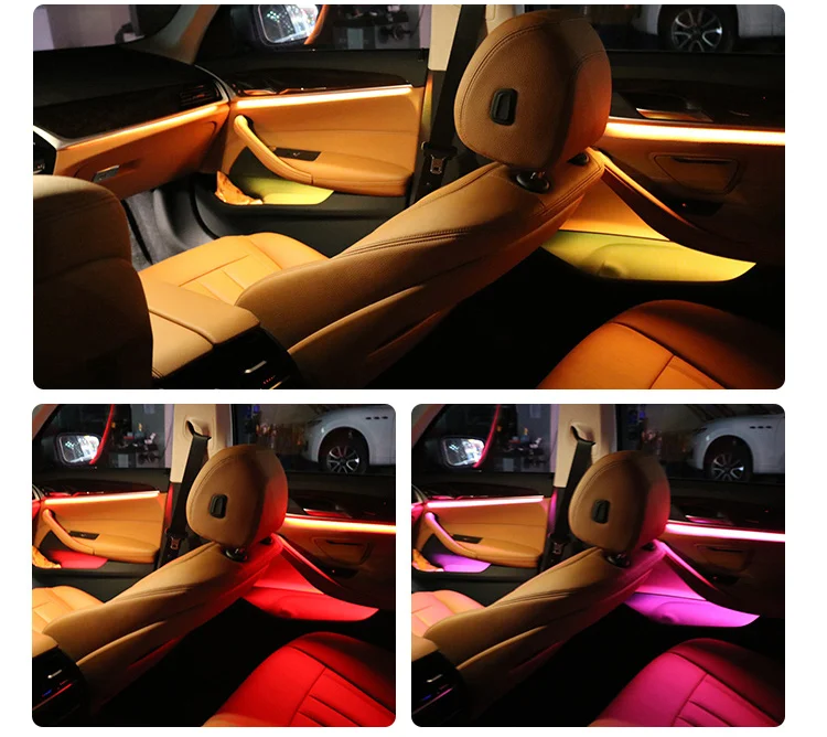 

Suitable for BMW 5 Series 7 Series Eight-color Ambient Light Interior