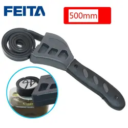 Feita Многофункциональный резиновый пояс ключ гаечный ключ для регулируемой открывалка для бутылок автомобильной ремонт фильтр Инструменты