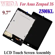 WEIDA LCD Replacement For Asus Zenpad 3S 10 Z500KL ZT500KL 2048*1536 LCD Display Touch Screen Assembly Frame P001 for asus zenpad 3s 10 z500m p027 z500kl p001 z500 lcd display matrix touch screen digitizer sensor tablet pc assembly