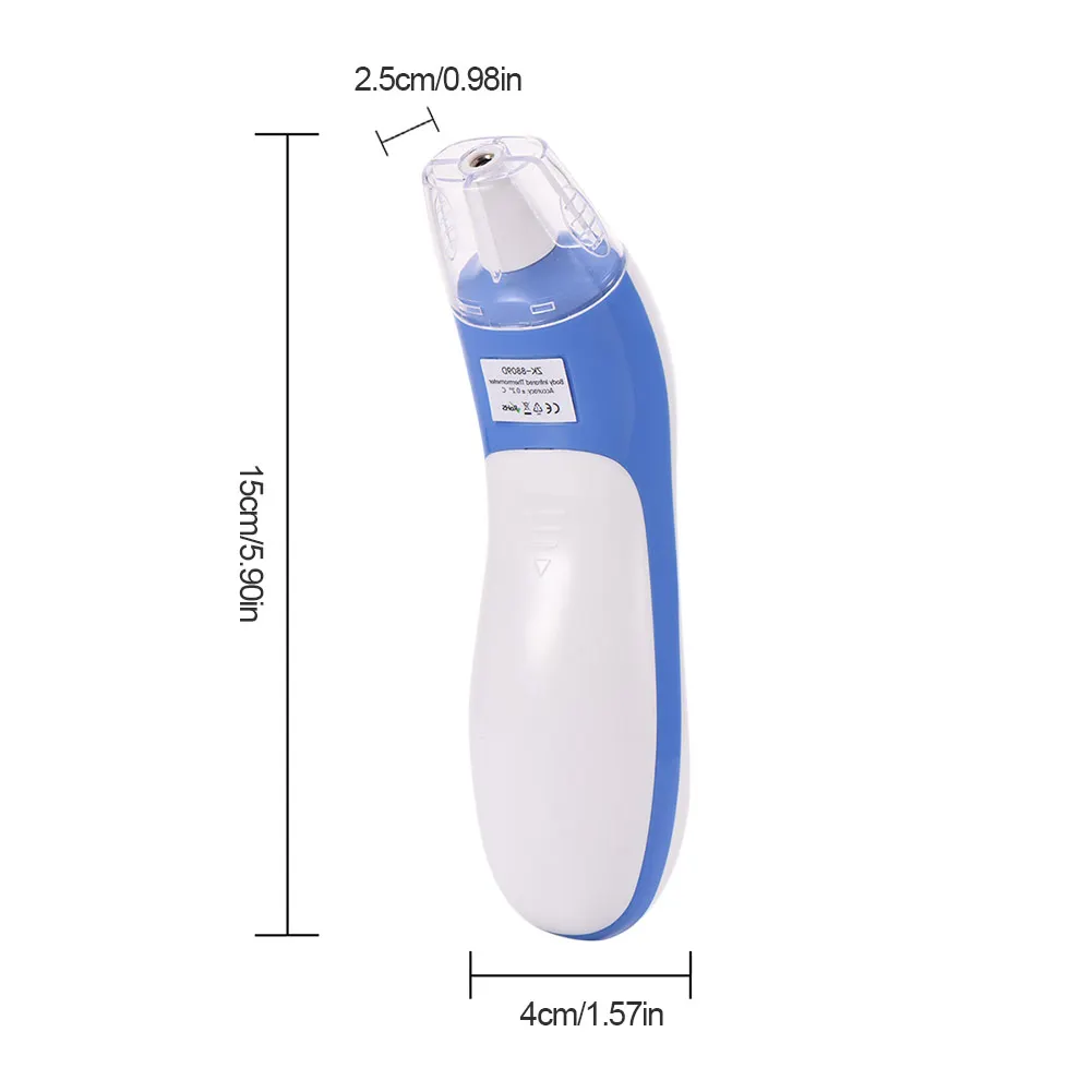 Термометр младенца лоб и ушки термометр для лихорадка ИК ЖК-дисплей подсветкой лазерный двойной режим лба и уха Температура пистолет