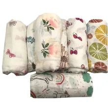 Buy HGHG Ultra Soft Muslin 70% Bamboo 30% Cotton Swaddle Blankets Premium Receiving Blanket for Newbron Boys & Girls 47
